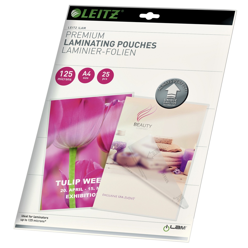 [74820000] Lamineerhoes Leitz iLAM A4 2x125micron UDT