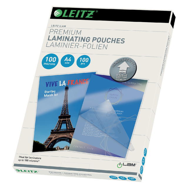 [74800000] Lamineerhoes Leitz iLAM A4 2x100micron