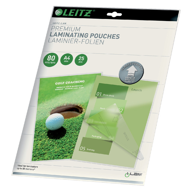 [74790000] Lamineerhoes Leitz iLAM A4 2x80micron