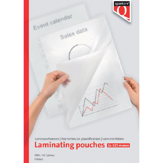 [535942] Lamineerhoes Quantore A3 303x426mm 2x125micron