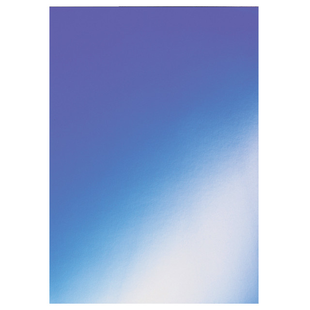 [CE020020] Voorblad GBC A4 karton chromo 250gr blauw