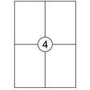 Etiket Quantore 105x148mm 400st