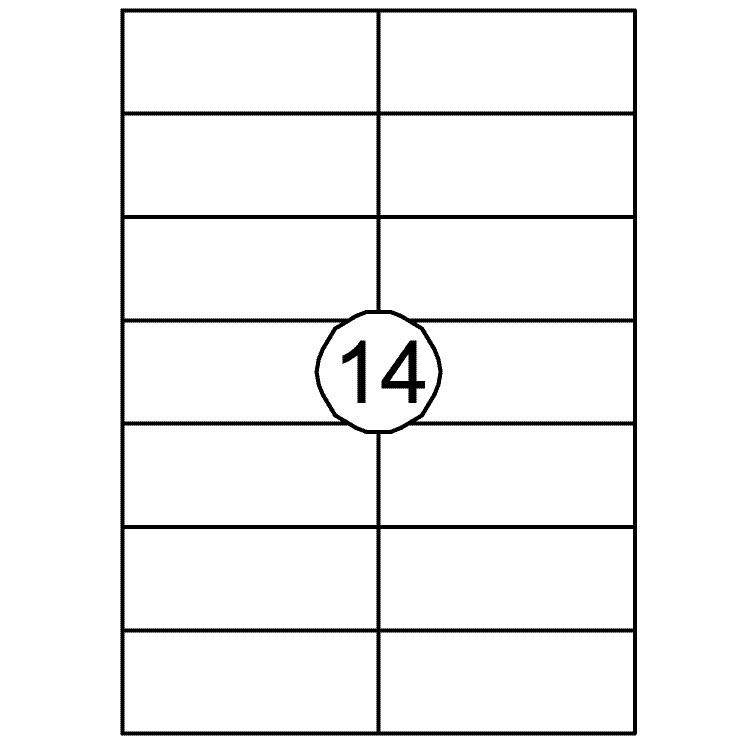 [129937] Etiket Quantore 105x42.4mm 1400st