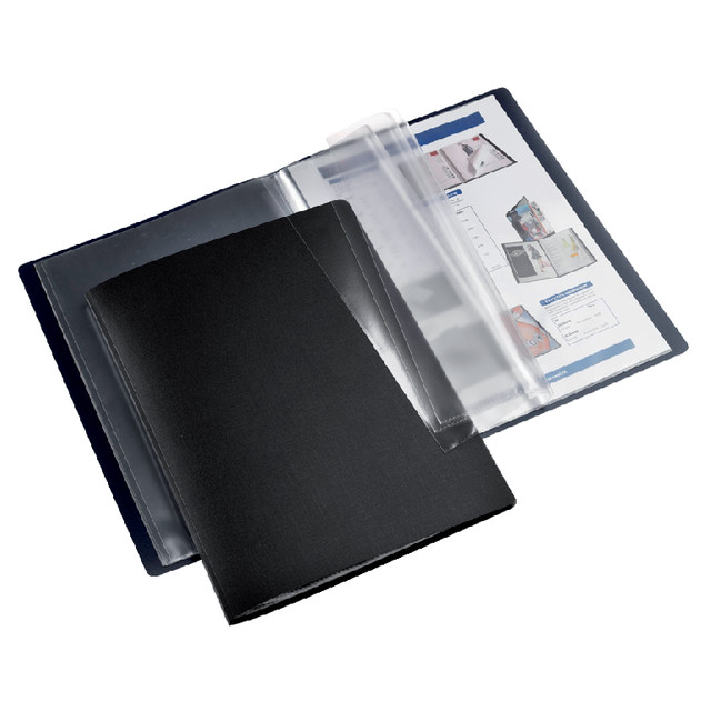 Showmap Europel flexibel A4 30tas zwart