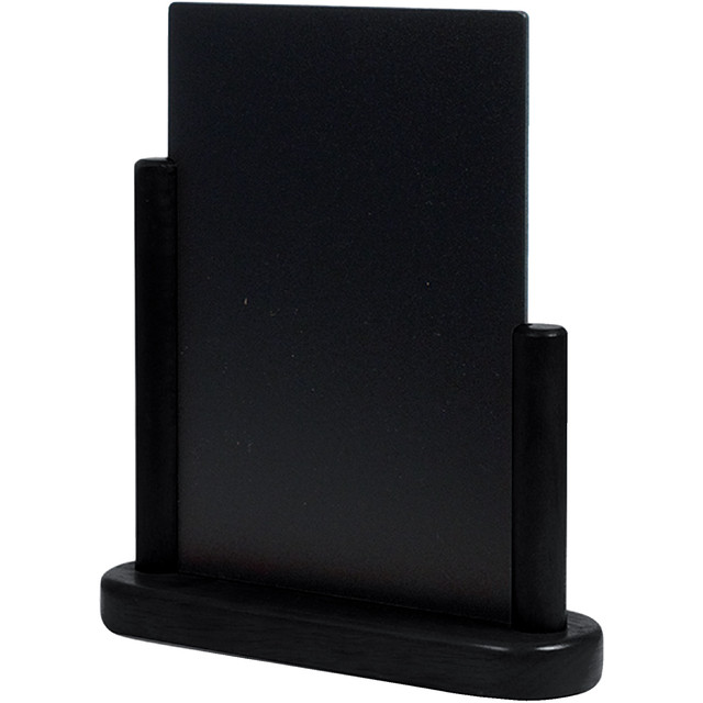 Krijtbord Securit 230x200x60mm zwart hout