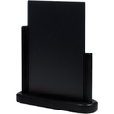 Krijtbord Securit 230x200x60mm zwart hout