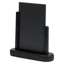 Krijtbord Securit 170x160x50mm zwart hout