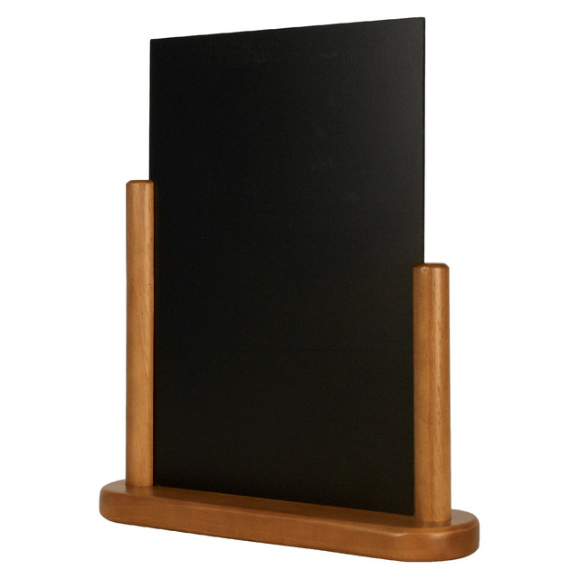 Krijtbord Securit 323x270x71mm teak hout