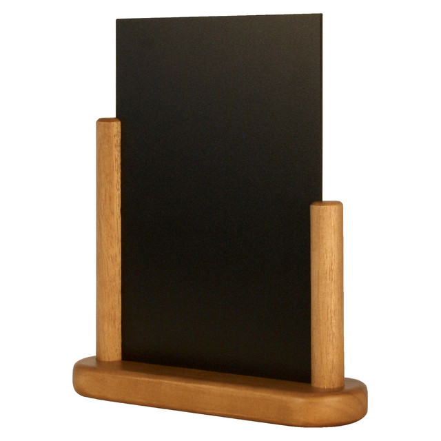 [ELE-TE-SM] Krijtbord Securit 170x160x50mm teak hout
