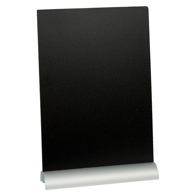 Krijtbord Securit A4 290x210x60mm voet aluminium