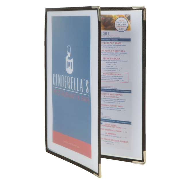 Menukaart Securit A4 2 delig pagina 4 tr 3st