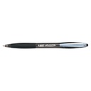 Balpen Bic Atlantis soft clic M zwart