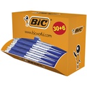 Balpen Bic Atlantis classic grip clic M blauw