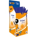 Balpen Bic Cristal F blauw