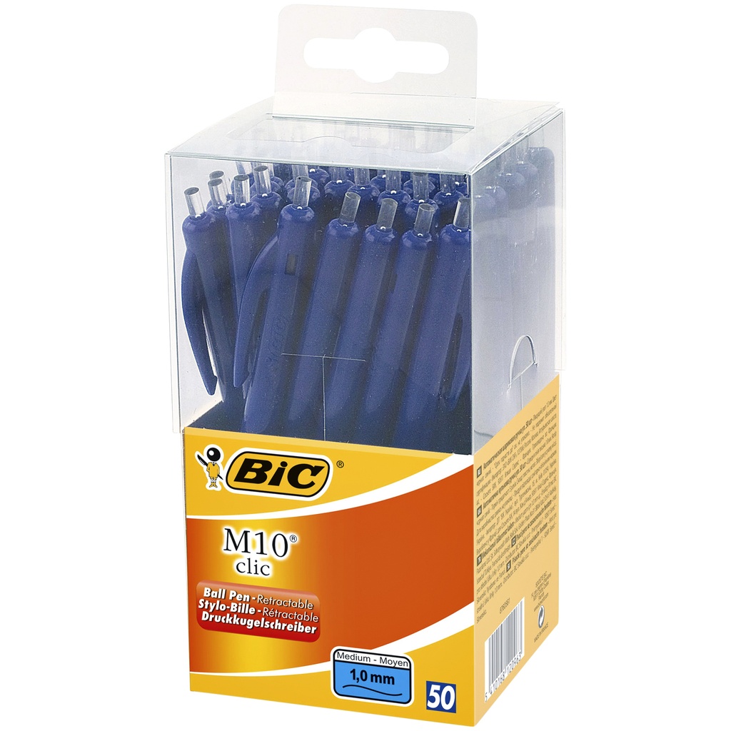 [8753991] Balpen Bic M10 tubo 50 M blauw