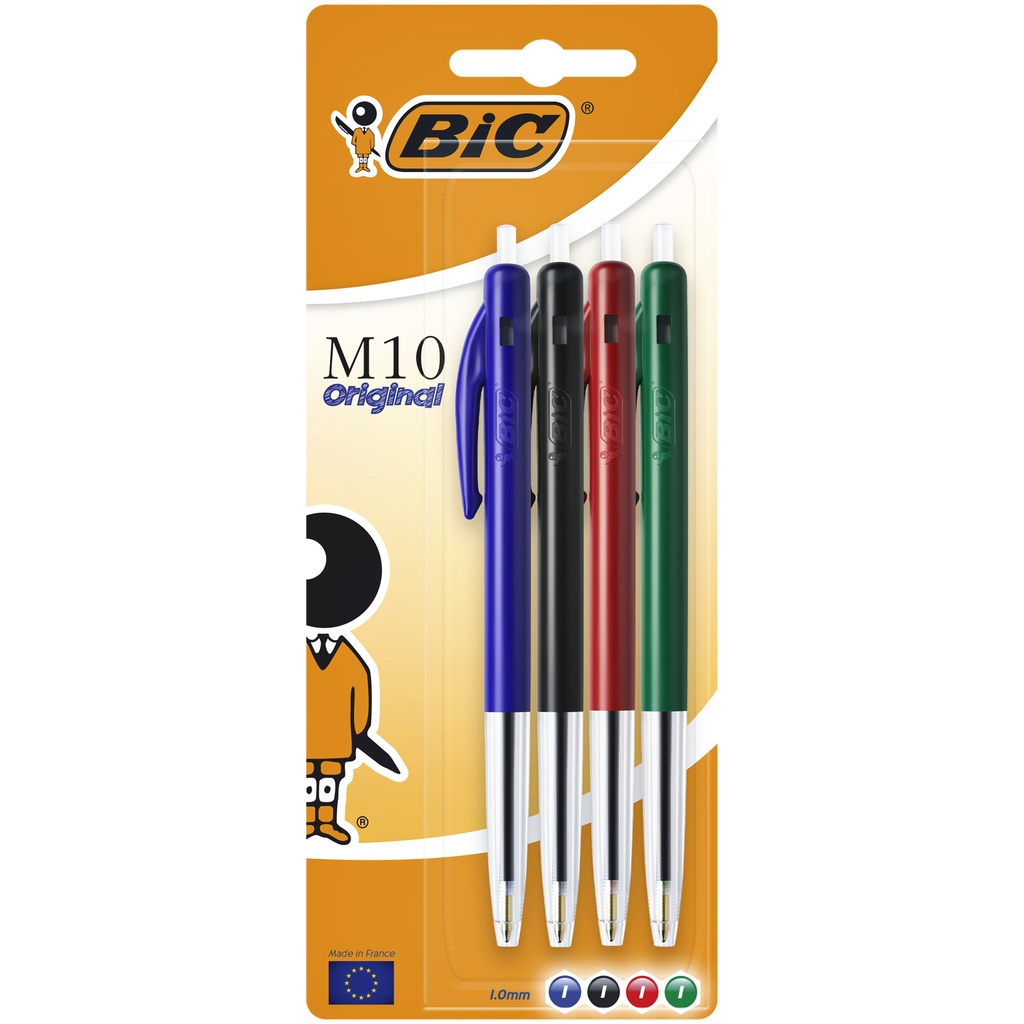 Balpen Bic M10 M assorti