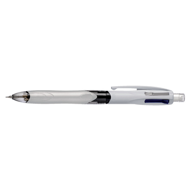 Balpen Bic 3kleuren + vulpotl HB 0.7mm M wit