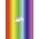 Fotokarton Folia 300gr 50x70cm 1650 regenboog