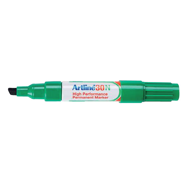 Viltstift Artline 30 schuin 2-5mm groen