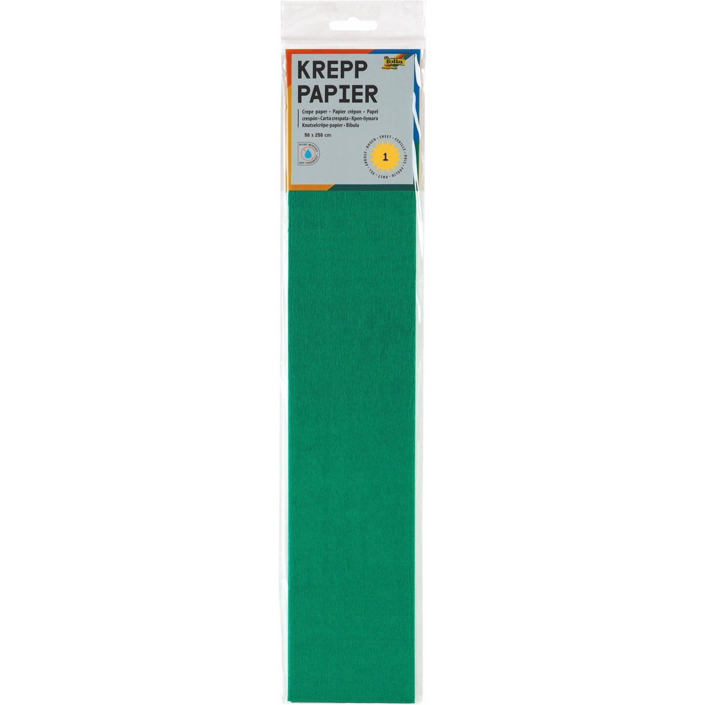 [822141] Crepepapier Folia 50x250cm 10vel 141 mosgroen