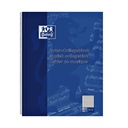 Collegeblk Oxf A4+ muziek 4gaats 100pag 80gr blauw