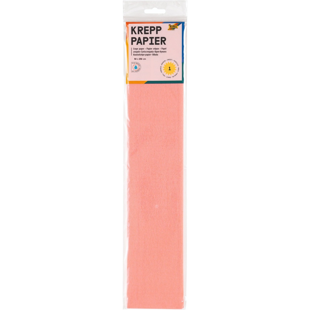 [822176] Crepepapier Folia 50x250cm 10vel 176 roze