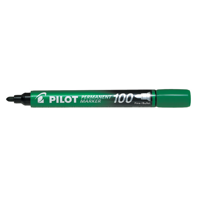 Viltstift PILOT SCA-100 rond F groen