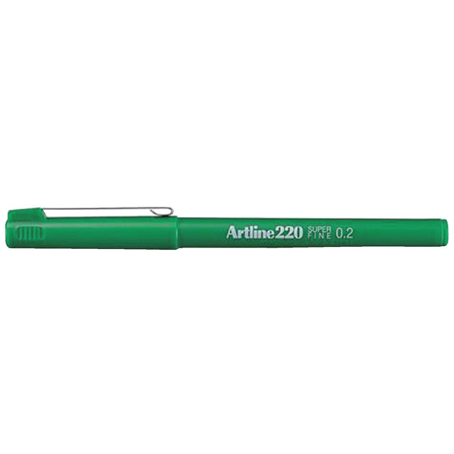 Fineliner Artline 220 rond SF groen