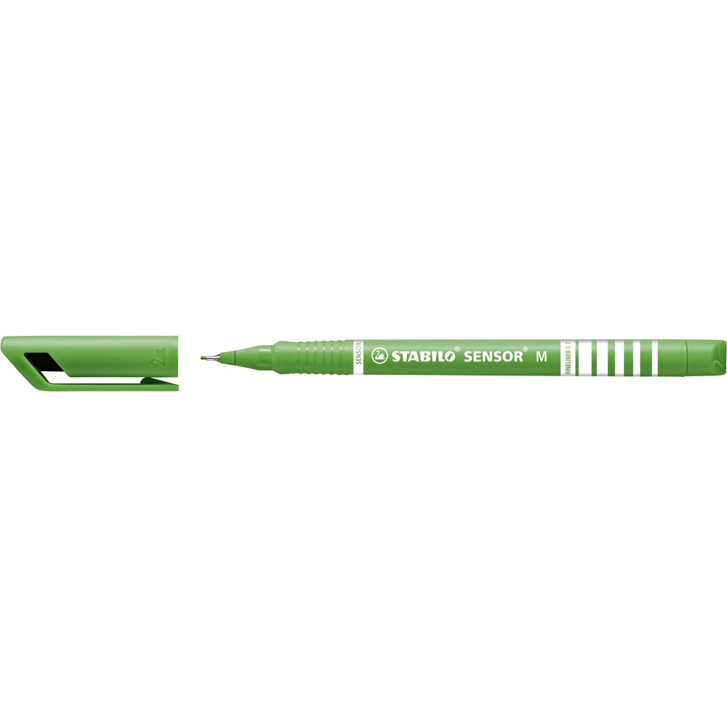 Fineliner STABILO Sensor 187/43 M lichtgroen