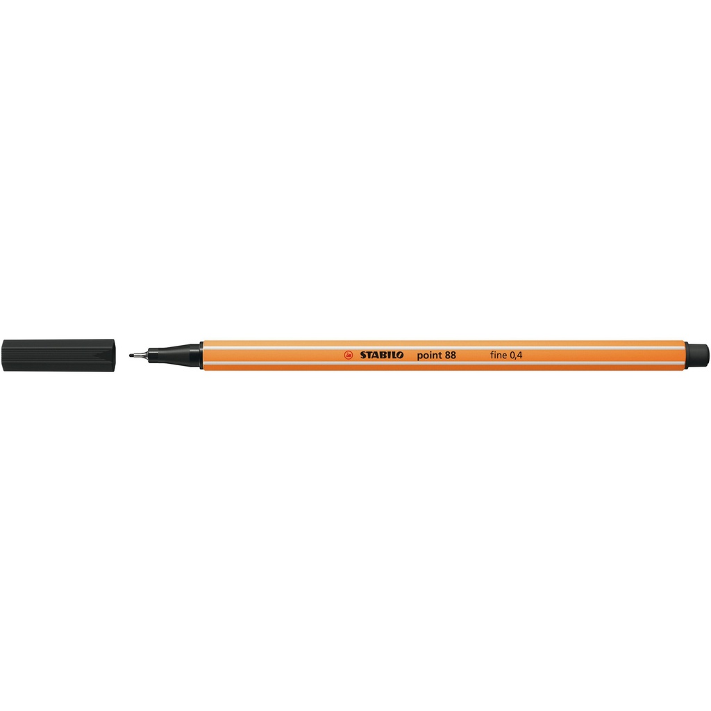 [88/46] Fineliner STABILO point 88/46 F zwart