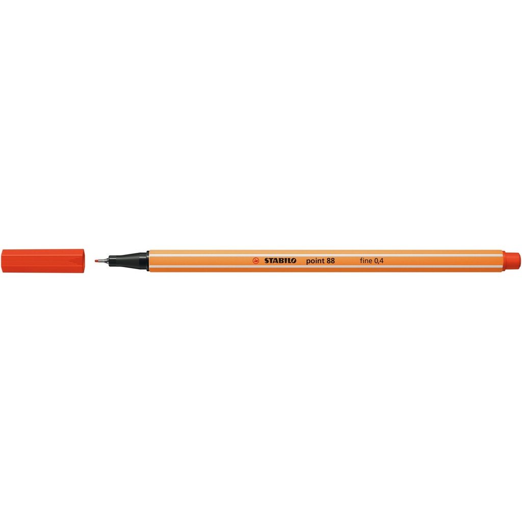 [88/40] Fineliner STABILO point 88/40 F rood