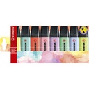 Markeerstift STABILO BOSS 70/8 8st pastel assorti