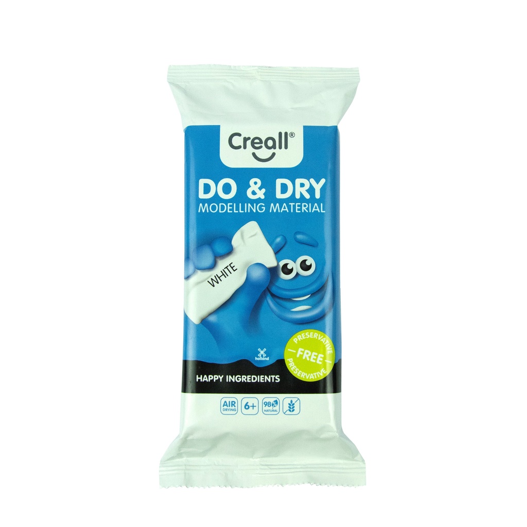 [26210] Klei Creall do+dry airdrying wit 500gr