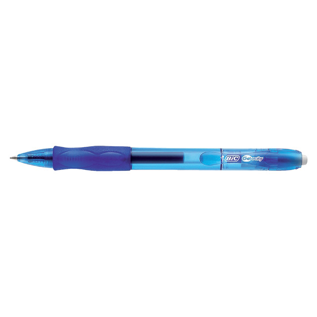 [829158] Gelschrijver Bic Gelocity M blauw