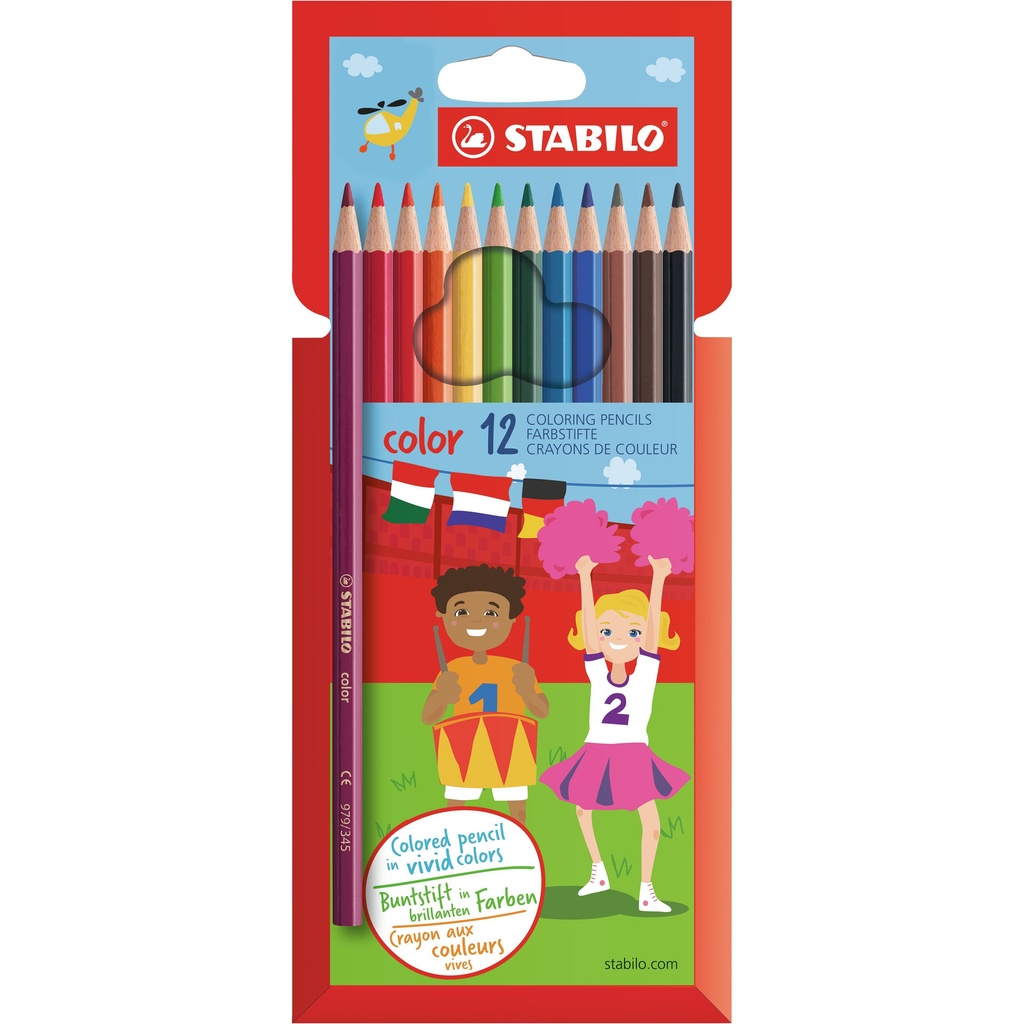 [1912/77-11] Kleurpotlood STABILO 979 color 12st assorti