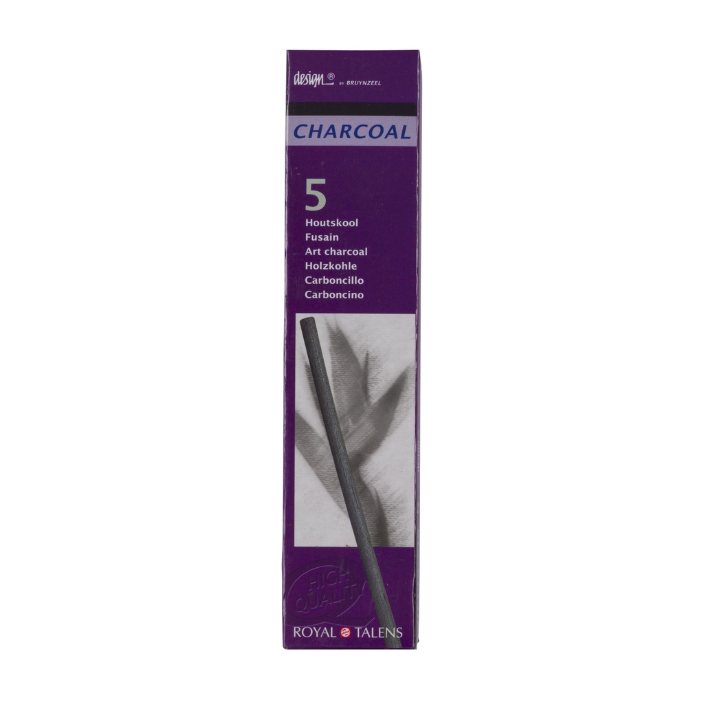 [8628K05] Houtskool Bruynzeel Design set 5 stuks