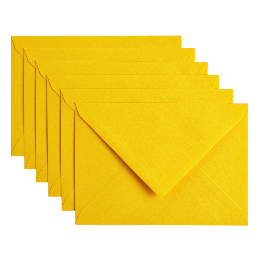 [302910] Envelop Papicolor C6 114x162mm dottergeel