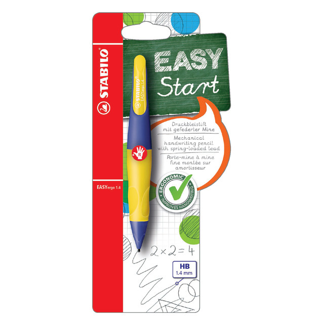 Vulpotlood STABILO Easyergo HB 1.4mm rechts ps/gl