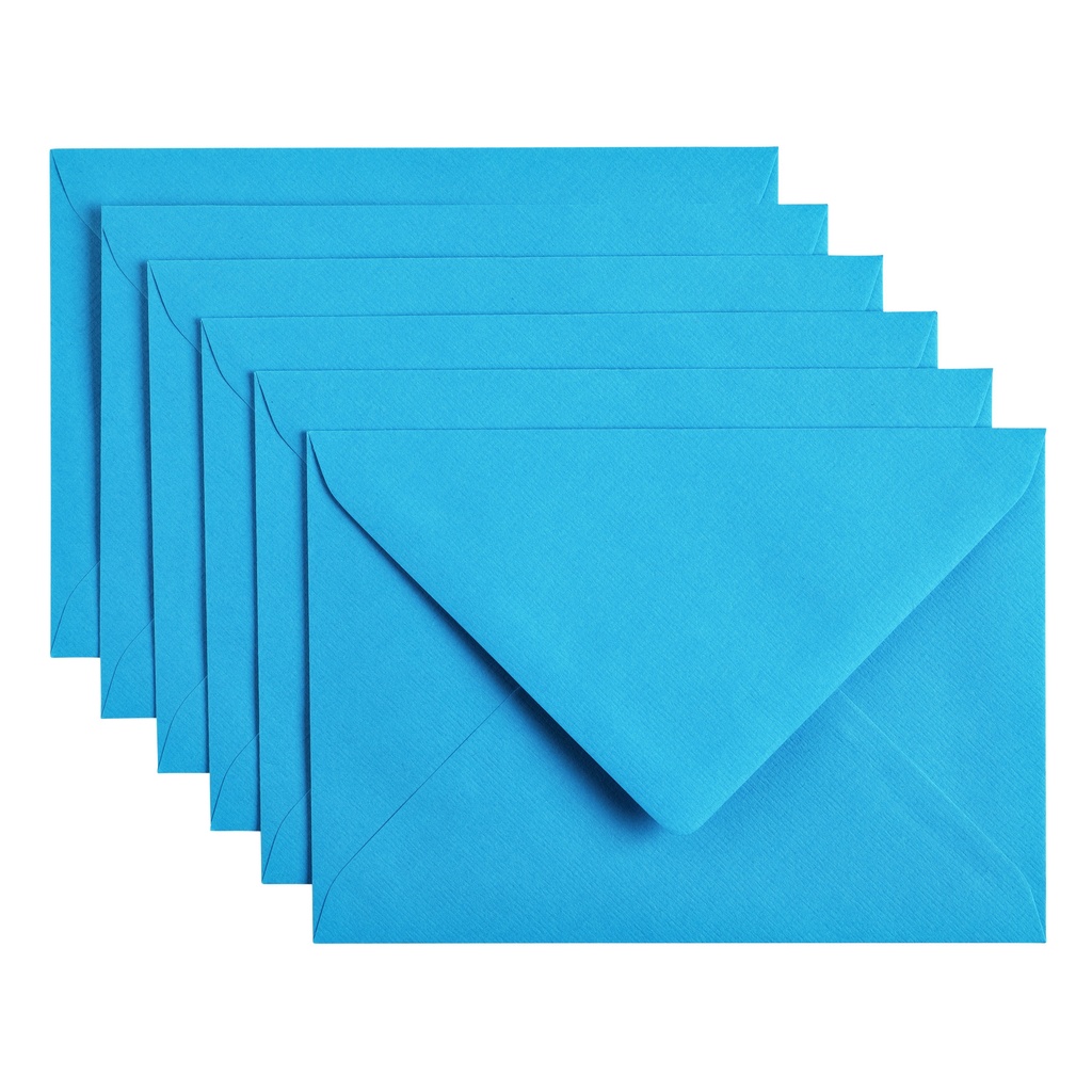 Envelop Papicolor C6 114x162mm hemelsblauw