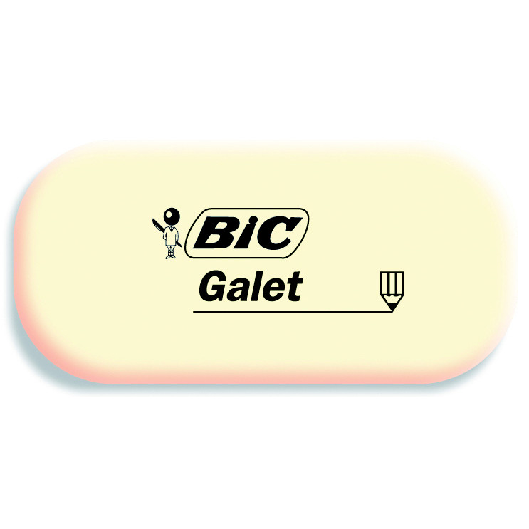 [927866] Gum Bic Galet pvc vrij