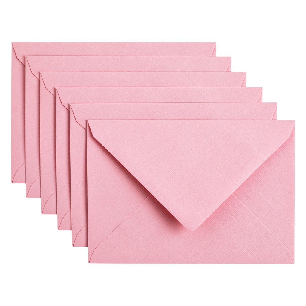 [302959] Envelop Papicolor C6 114x162mm babyroze