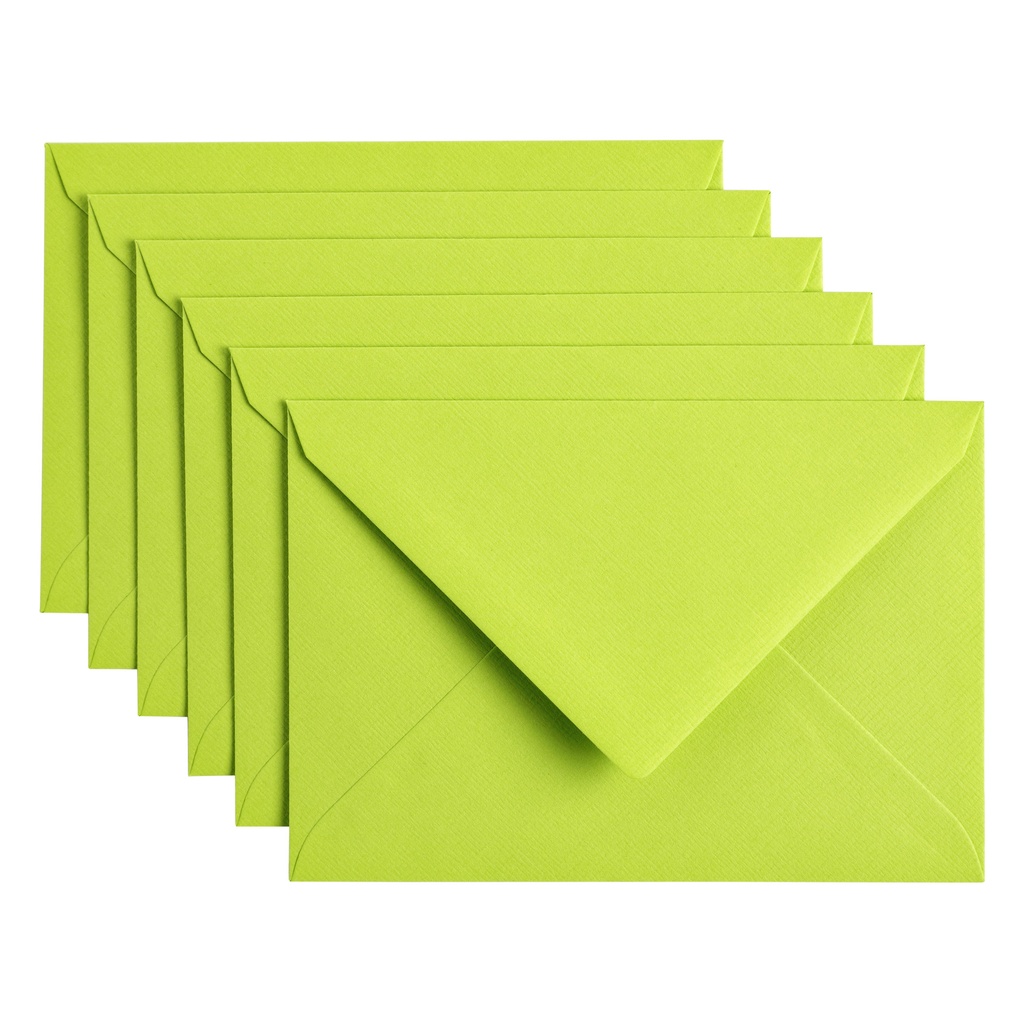 [302967] Envelop Papicolor C6 114x162mm appelgroen