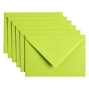 Envelop Papicolor C6 114x162mm appelgroen