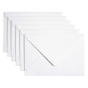 Envelop Papicolor C6 114x162mm metallic parelwit