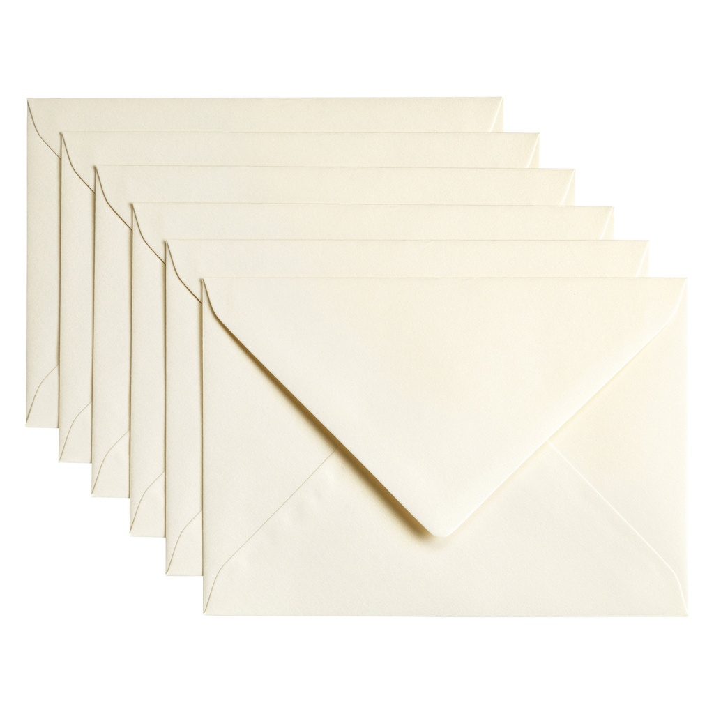 [302331] Envelop Papicolor C6 114x162mm metallic ivoor