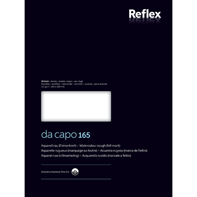 [VF5004231] Aquarelblok Dacapo VF5004231 240x320mm 165gr 20v