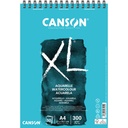 Aquarelpapier Canson XL 30vel 300gr A4 wit