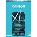 Aquarelpapier Canson XL 30vel 300gr A3 wit