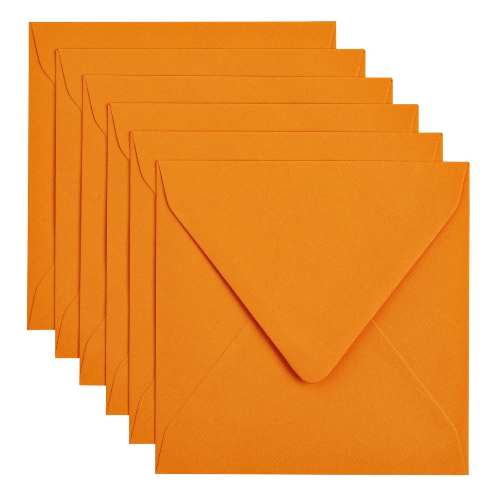[303911] Envelop Papicolor 140x140mm oranje