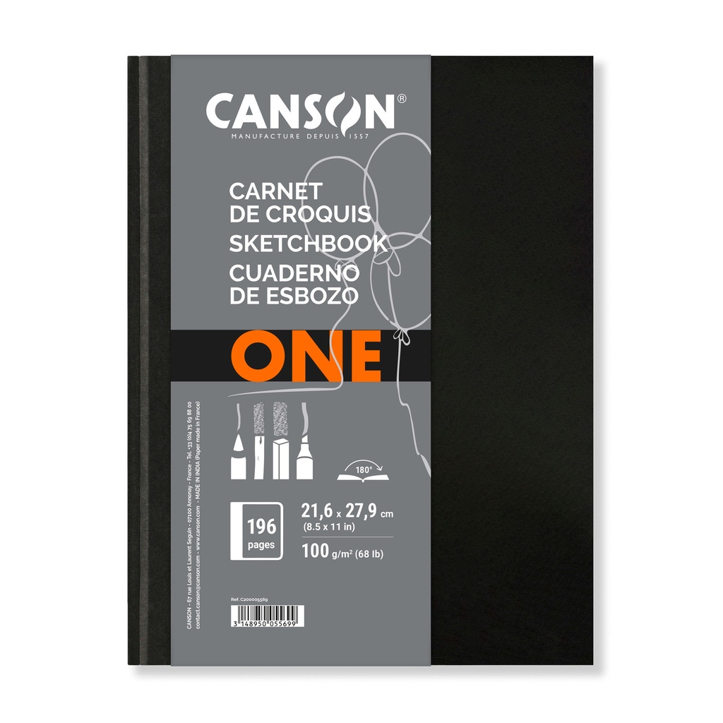 [200005569] Schetsboek Canson Art Book One hardcover 216x279mm